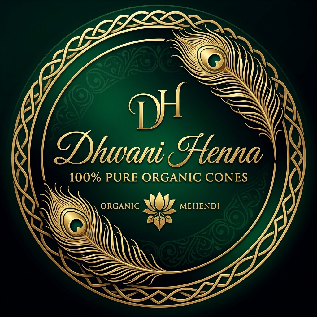 Dhwani Henna Organic Mehendi Logo